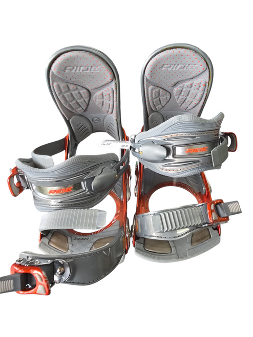 Used Ride EX SERIES BINDINGS Mens Binding Only Orange S/M 11617-S000327532