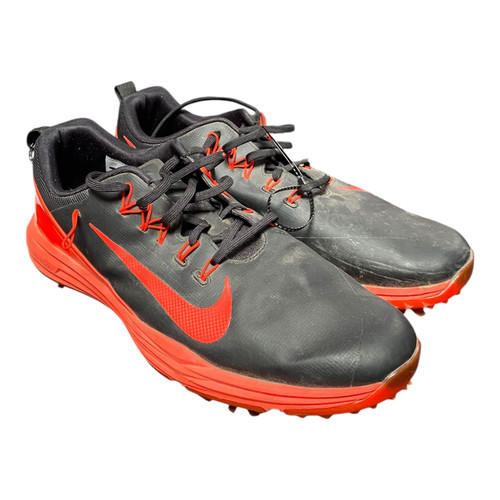 Vist Large View of Product Image Which is Used Nike Mens Golf Shoes Black Senior 10.5