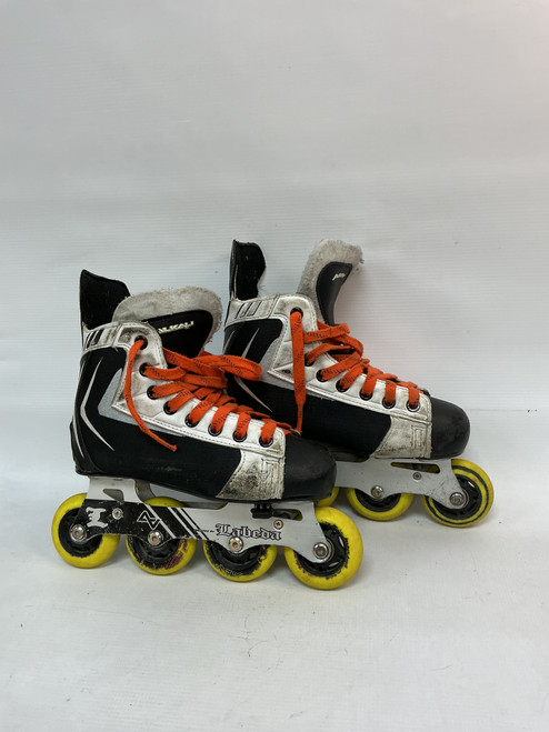 Vist Large View of Product Image Which is Used Alkali Roller Hockey Skates Black Adjustable
