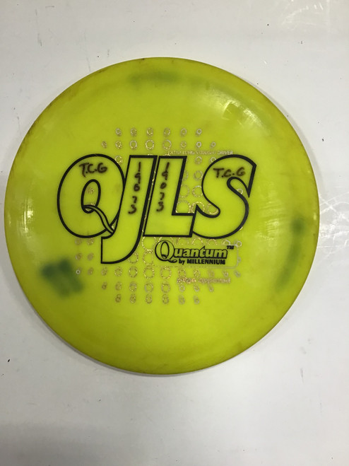 Used Millennium CE QJLS Disc Golf Driver Yellow 176g 10242-S000270448