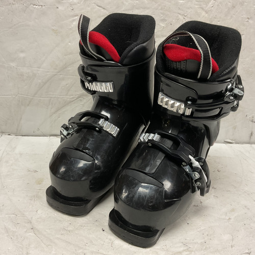 Used Alpina AJ2 Boys DH Ski Boot Black And Wine Red 185 MP - Y12 11855-S000187248