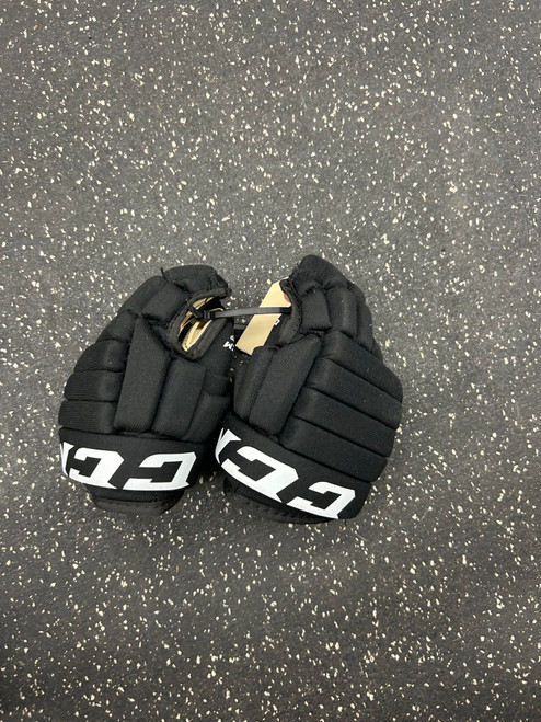 Used CCM LTP Junior Gloves Black 9" 11162-S000431186