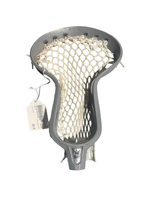 Vist Large View of Product Image Which is Used Brine DICTATOR Mens Lacrosse Head Grey