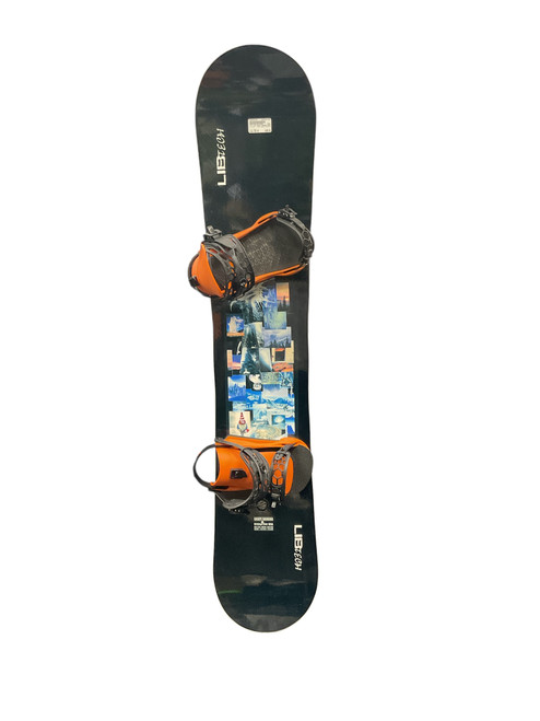 Vist Large View of Product Image Which is Used Lib Tech SKATE BANANA SNOWBOARD Mens Board/Bindings Black 156 cm 11856-S000020759