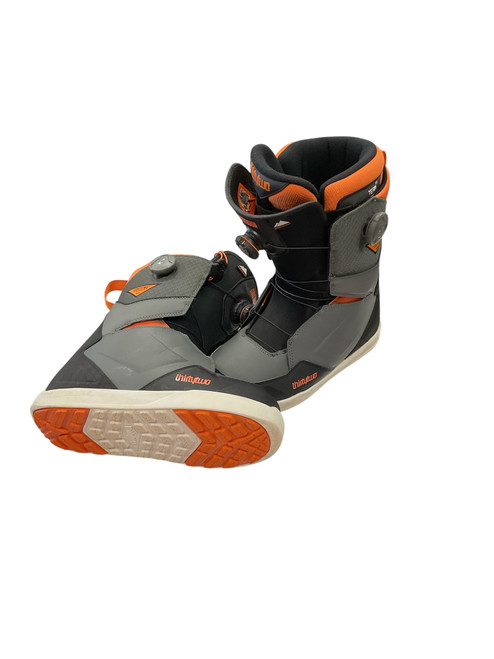 Vist Large View of Product Image Which is Used ThirtyTwo LASHED DOUBLE BOA BRADSHAW Mens Snowboard Boots Orange Senior 10 11856-S000020757