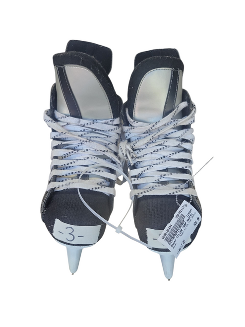 Vist Large View of Product Image Which is Used Bauer SILVER COMP SKATES Junior Hockey Skate Junior 03