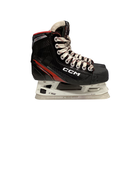 Vist Large View of Product Image Which is Used CCM EFLEX 6.5 Junior Goalie Skate Junior 03 11816-S000271072