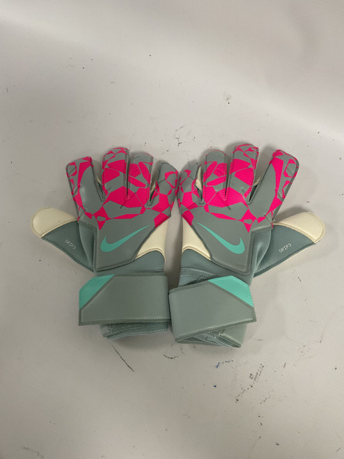 Vist Large View of Product Image Which is Used Nike GRIP 3 Soccer Goalie Gloves None 9