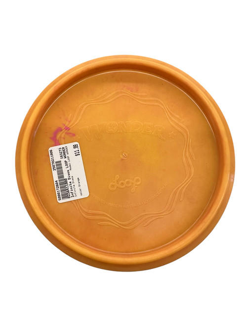 Used Infinite Discs LOOP WONDER Disc Golf Mid Range Orange 11906-S000172604
