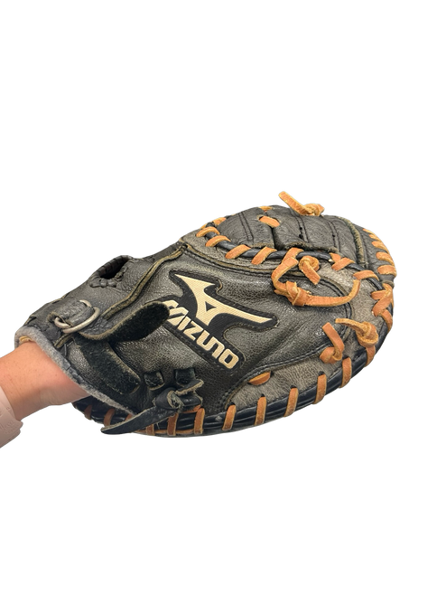 Used Mizuno POWER CLOSE BB/SB Catchers RH Throw Black 32 1/2" 11682-S000117208