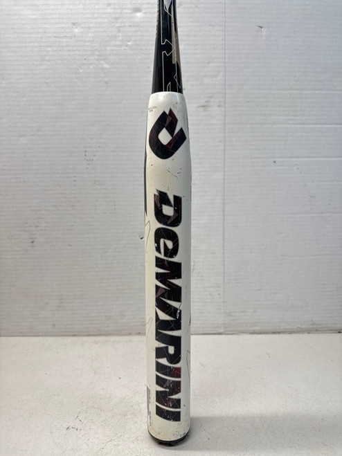 Used Demarini CF5 CFF13 34/25 Fastpitch Bat - White/Black 11835-S000196110 Vist Large View of Product Image Which is Used Demarini CF5 CFF13 34/25 Fastpitch Bat - White/Black