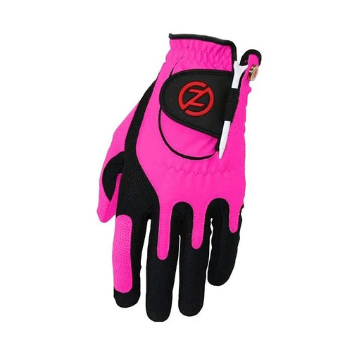Vist Large View of Product Image Which is New Zero Friction Jr Golf Glove Pink LH