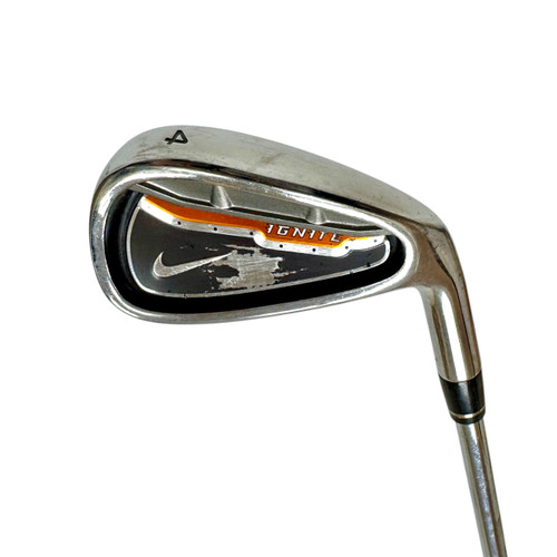 Vist Large View of Product Image Which is Used Nike IGNITE Men's RH 4 Iron Uniflex Steel Shaft