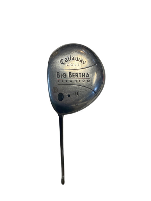 Vist Large View of Product Image Which is Used Callaway BIG BERTHA TITANIUM Mens Driver LH 10.0 Degree