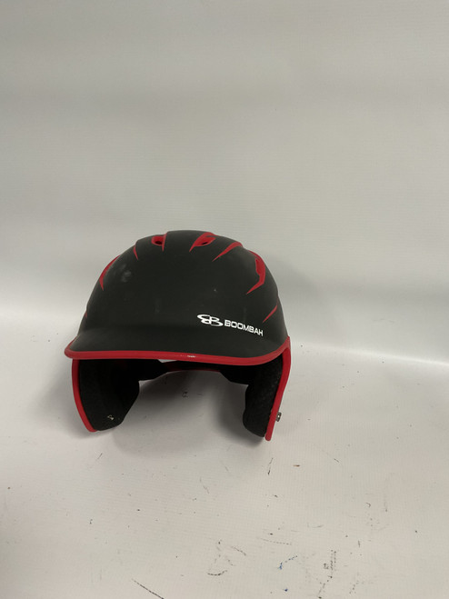 Vist Large View of Product Image Which is Used BoomBah HELMET Batting Helmet No Mask Black MD