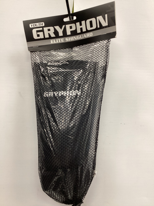 Vist Large View of Product Image Which is New ELITE Shin Guard Black YTH