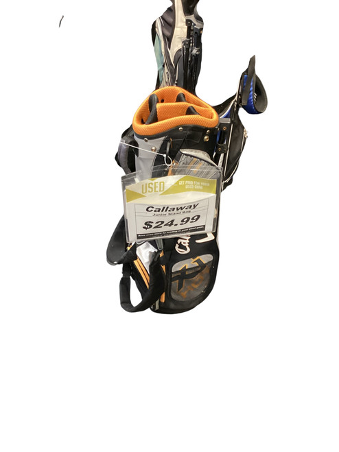 Used Callaway JUNIOR STAND BAG Jr Stand Bag Black 11884-S000048091