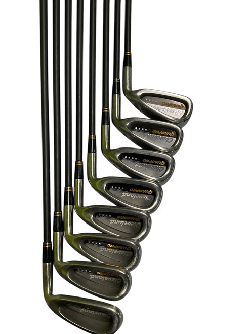 Used Cleveland QUADPRO Mens Iron Set RH 3I-PW 11484-S000282935
