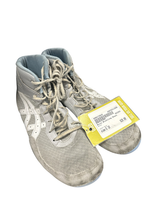 Used Asics Wrestling Shoes Grey Senior 10 11906-S000172635