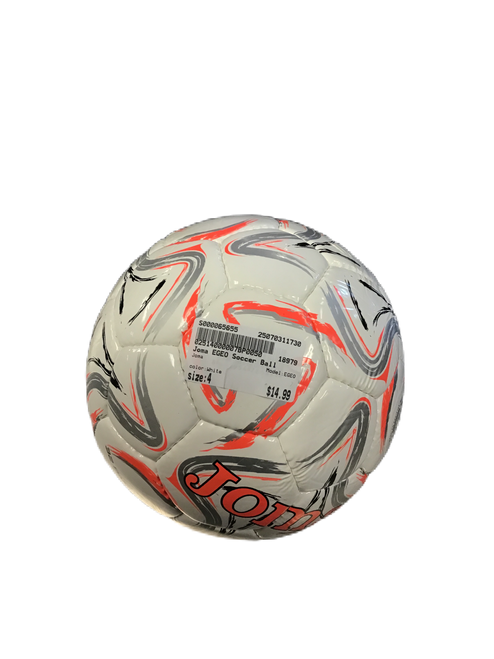 Used Joma EGEO All Size Soccer Ball White 4 11730-S000065655