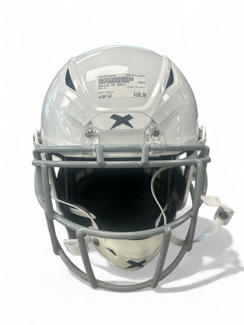 Used Xenith XR ADULT FB Helmet White LG 11863-S000022680