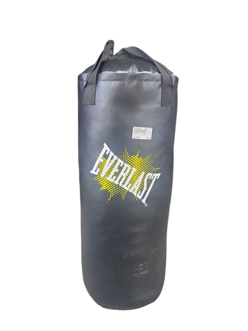 Used Everlast 40 LB BAG Boxing Heavy Bag Black 40 lb 11708-S000180485