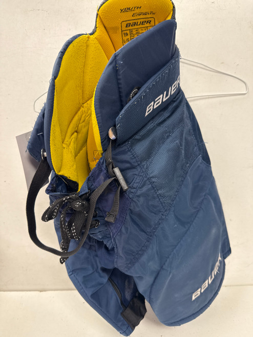 Used Bauer SUPREME MX3 Youth Pant Navy Blue LG 11891-S000303945