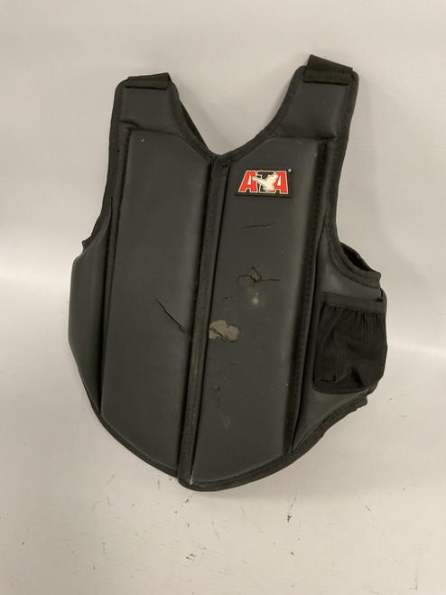 Vist Large View of Product Image Which is Used Martial Arts Chest Guard Black SM