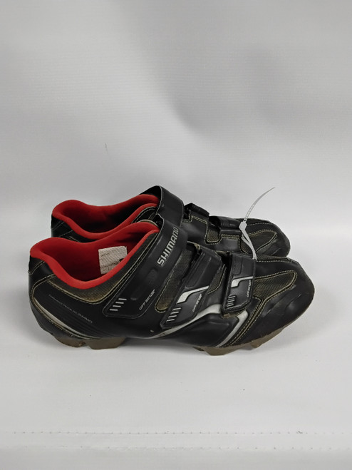 Vist Large View of Product Image Which is Used Shimano Bike Shoes Adult White Senior 9