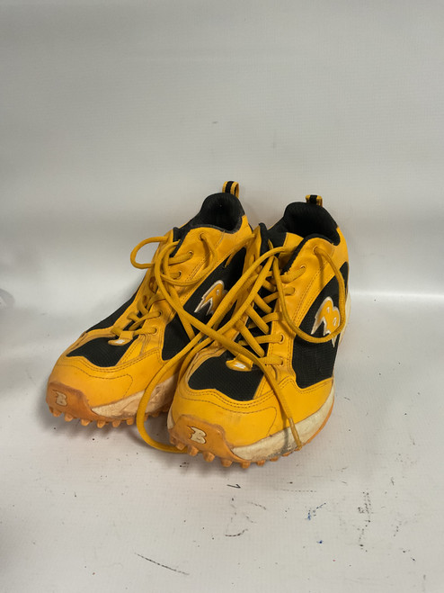 Vist Large View of Product Image Which is Used BoomBah TURF SHOES BB/SB Cleats Yellow Senior 11.5
