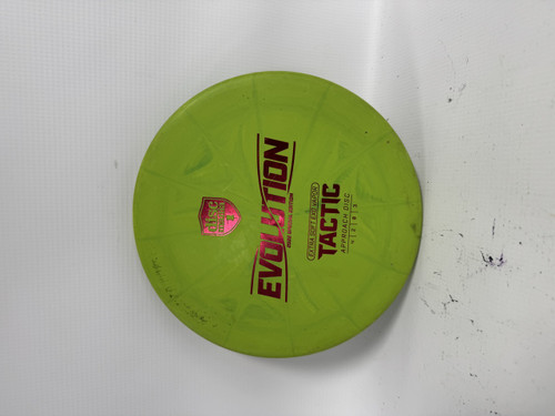 Vist Large View of Product Image Which is Used Discmania EVOLUTION TACTIC Disc Golf Putter Kelly green