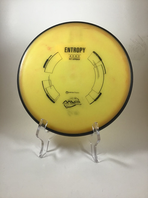 Vist Large View of Product Image Which is Used MVP NEUTRON ENTROPY Disc Golf Putter Yellow 171g 10105-S000285759