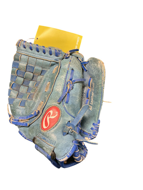 Vist Large View of Product Image Which is Used Rawlings H1150R 11.5 BB/SB Glove RH Throw Royal Blue 11 1/2"