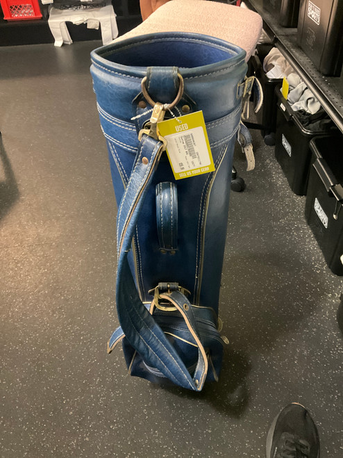 Used Dunlop GOLF BAG Mens Cart Bag Royal Blue 11790-S000046367