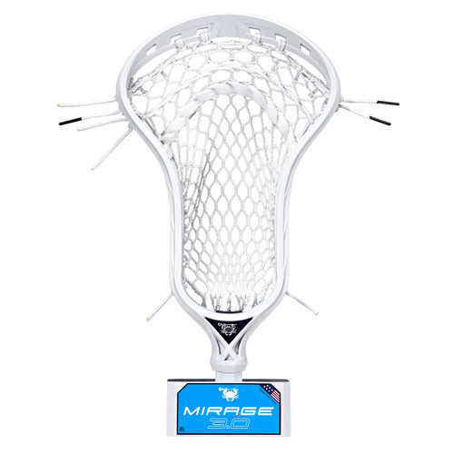 Vist Large View of Product Image Which is ECD Mirage 3.0 Strung Elite Pocket Hero 4.0 Semi-Soft Mesh Head White #301421