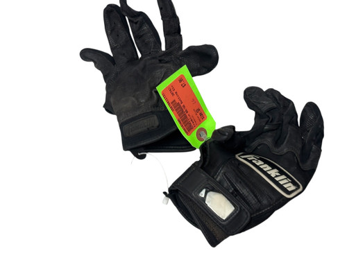 Used Franklin Adult Batting Gloves Black LG 11731-S000142485
