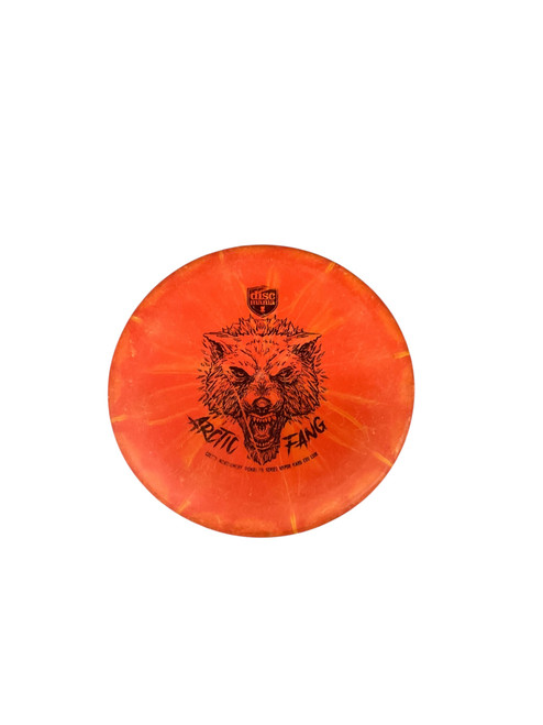 Vist Large View of Product Image Which is Used Discmania ARCTIC FANG Disc Golf Putter Orange 174g 11768-S000224987