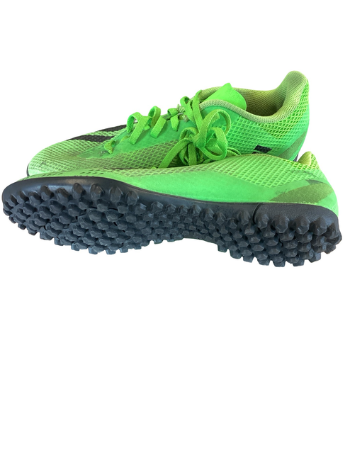 Vist Large View of Product Image Which is Used Adidas Soccer Turf Shoes Green Senior 7