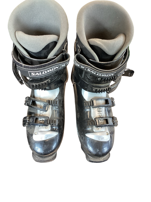 Used Salomon PERFORMA Womens DH Ski Boot Black 330 MP - M15
