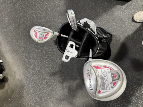Used Powerbilt JR RH GOLF SET Jr Club Set RH 5 Piece 11615-S000268283