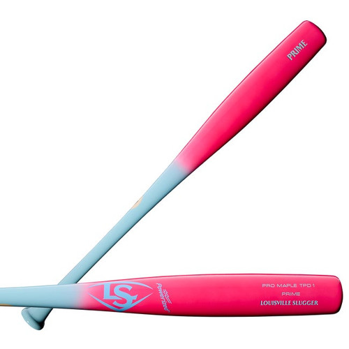 Vist Large View of Product Image Which is Louisville Slugger Pro Prime TPD1 Torpedo Maple Bat Cotton Candy