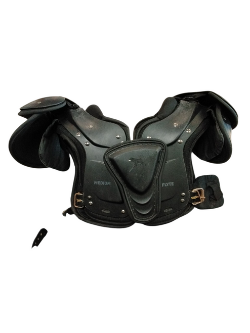 Used Xenith FLYTE FB Shoulder Pads Black MD 11866-S000026005