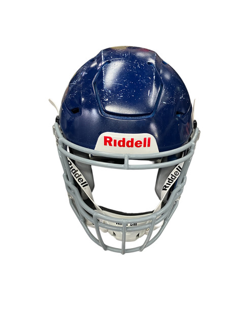 Used Riddell SPEEDFLEX FB Helmet Navy Blue MD 11511-S000176183