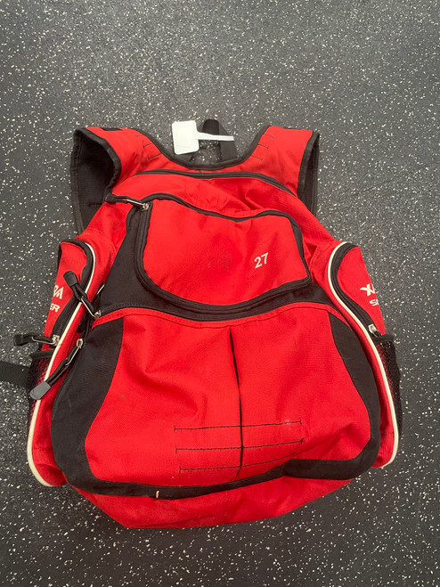 Used Xara and Kelley Soccer Player Sackpack Red 11726-S000283207