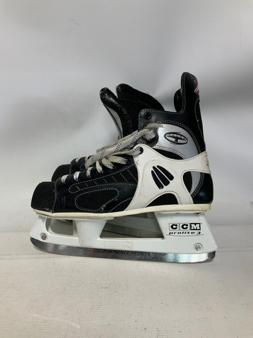 Used CCM TACKS PROLITE 3 Senior Hockey Skate Senior 9.5 11823-S000032608