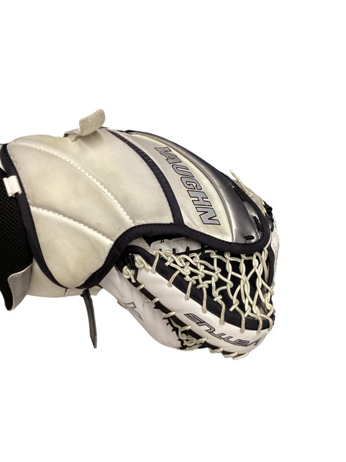Vist Large View of Product Image Which is Used Vaughn VENTUS LT58 Youth Goalie Catcher White