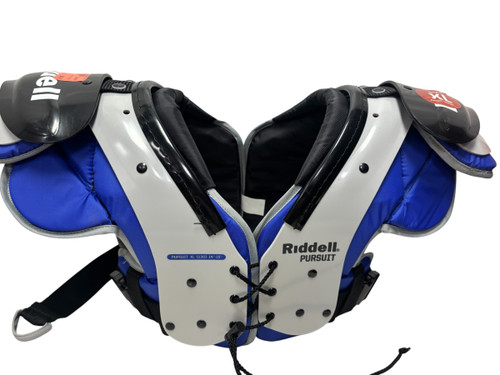 Used Riddell PURSUIT Youth Football Shoulder Pads XL (130) 14-15" - Like New 11731-S000142512