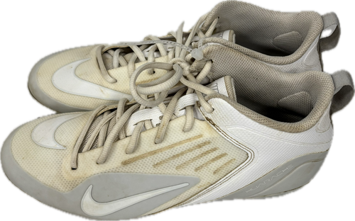 Used Nike LAX Cleats Mens White Senior 9.5 11894-S000029132 Vist Large View of Product Image Which is Used Nike LAX Cleats Mens White Senior 9.5