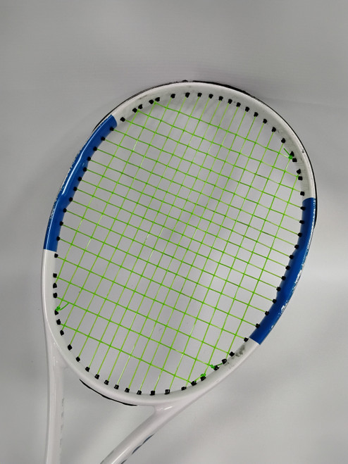 Vist Large View of Product Image Which is Used Wilson ULTRA TEAM 100 UL Adult Tennis Racquet White Unknown