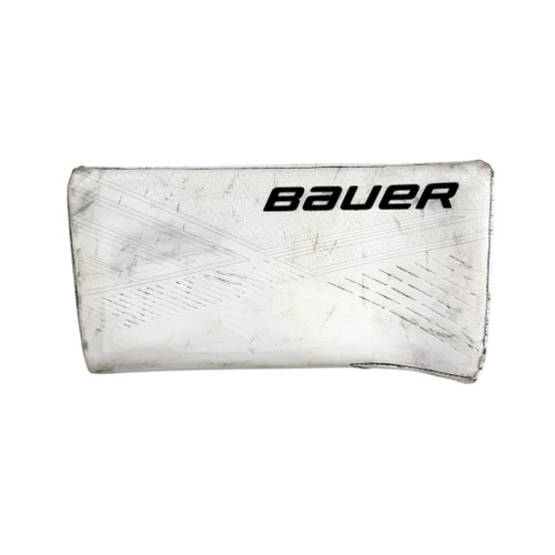 Vist Large View of Product Image Which is Used Bauer SUPREME S20 ULTRASONIC Regular Hockey Goalie Blocker Senior 11506-S000284296